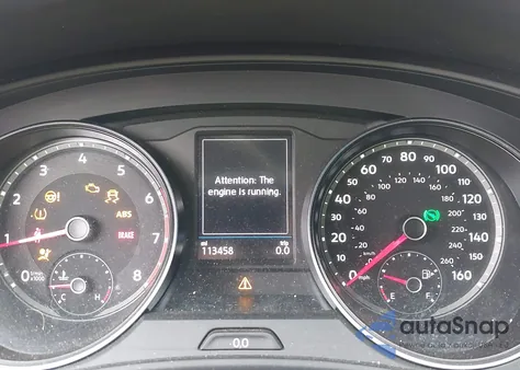 2019 Volkswagen Atlas 3.6L V6 Se W/Technology из США, поврежденный, VIN 1V2UR2CA0KC567543